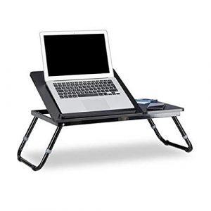 Relaxdays Laptoptisch Lapdesk Betttisch Betttablett Notebook-Tisch