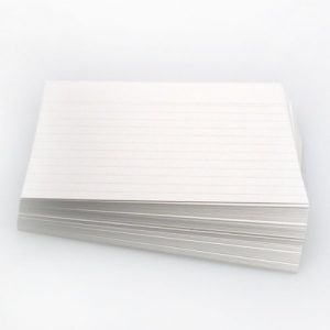 Office Line Karteikarten, weiß, 190 g, DIN A5