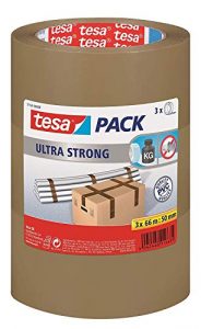 tesapack® Ultra Strong - PVC-Klebebänder für festes Verpacken