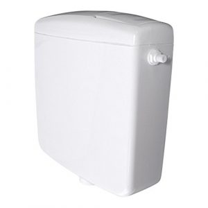 BigDean Spülkasten für WC Toiletten Weiß 6-9 Liter Spartaste