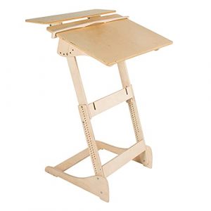 Stehpult Stehtisch für Kinder Typ Ltu - Holz - Tisch höhenverstellbar