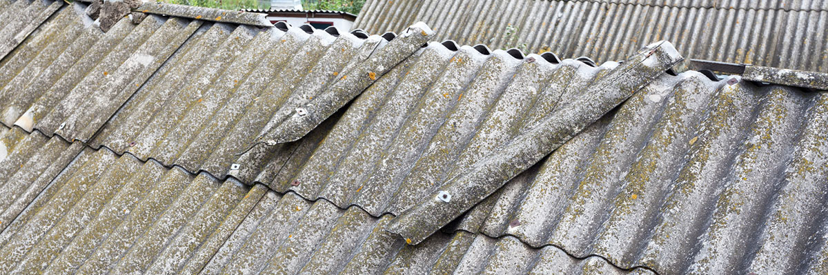 Asbest ade: Faserzement gilt heute als unbedenklich