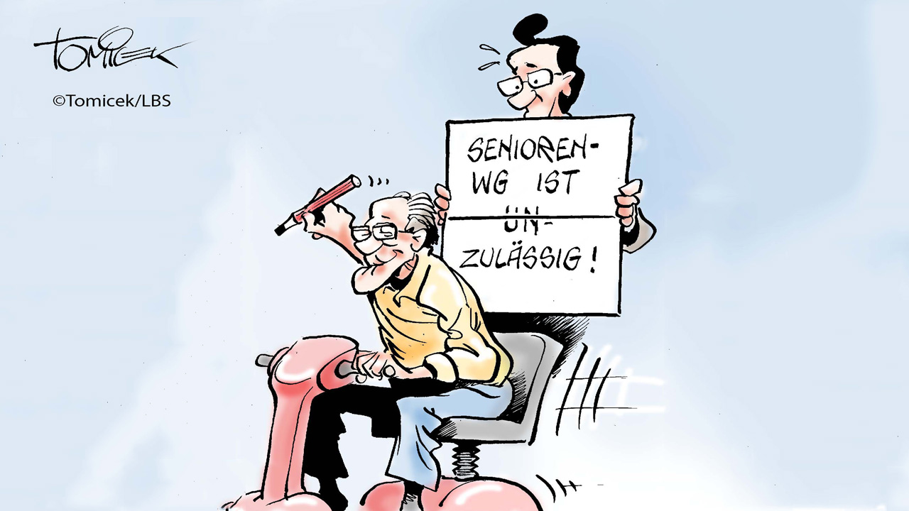 Urteil: Eine Senioren-WG macht noch kein Pflegeheim in Wohnrecht