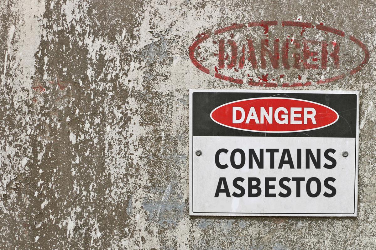 Asbest ade: Faserzement gilt heute als unbedenklich