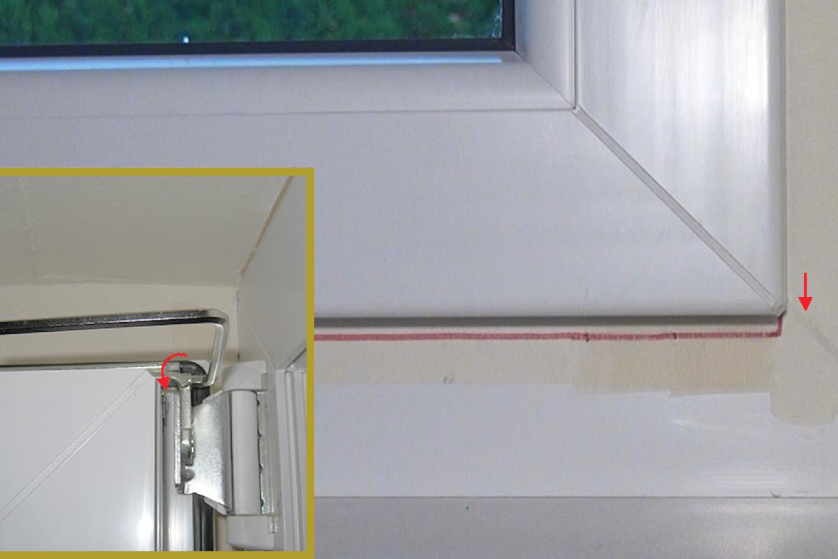 Balkontur Einstellen Anpressdruck