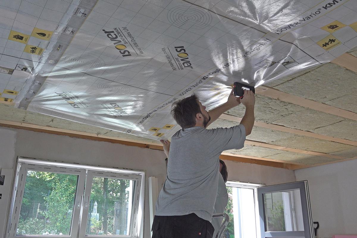 Dampfbremse An Der Decke Anbringen Anleitung Diybook De