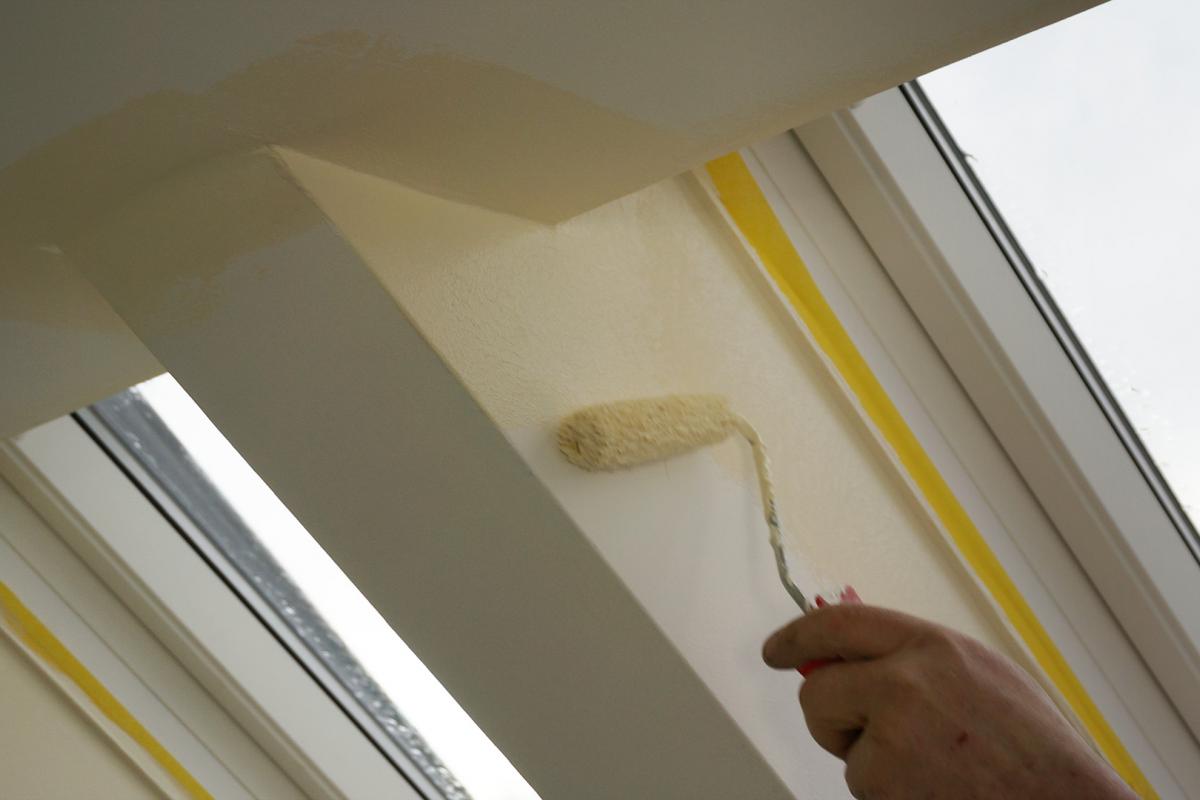 Dachschrage Streichen Anleitung Tipps Diybook De