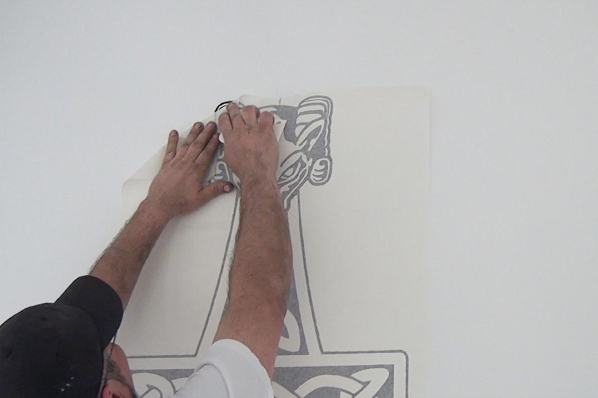Grosses Wandtattoo Anbringen Anleitung Tipps Diybook De