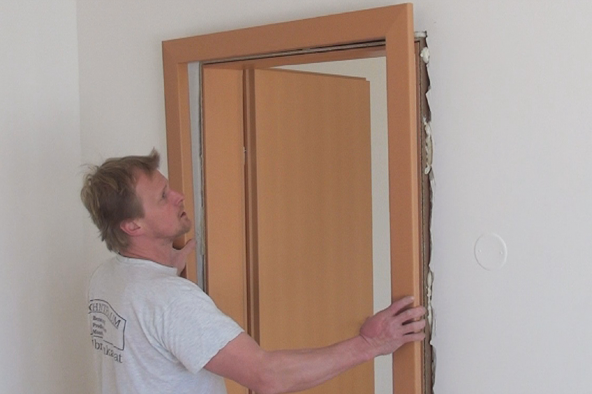 Zimmertür Türzarge ganz einfach selbst ausbauen / entfernen / Trockenbau -  Dachausbau DIY 