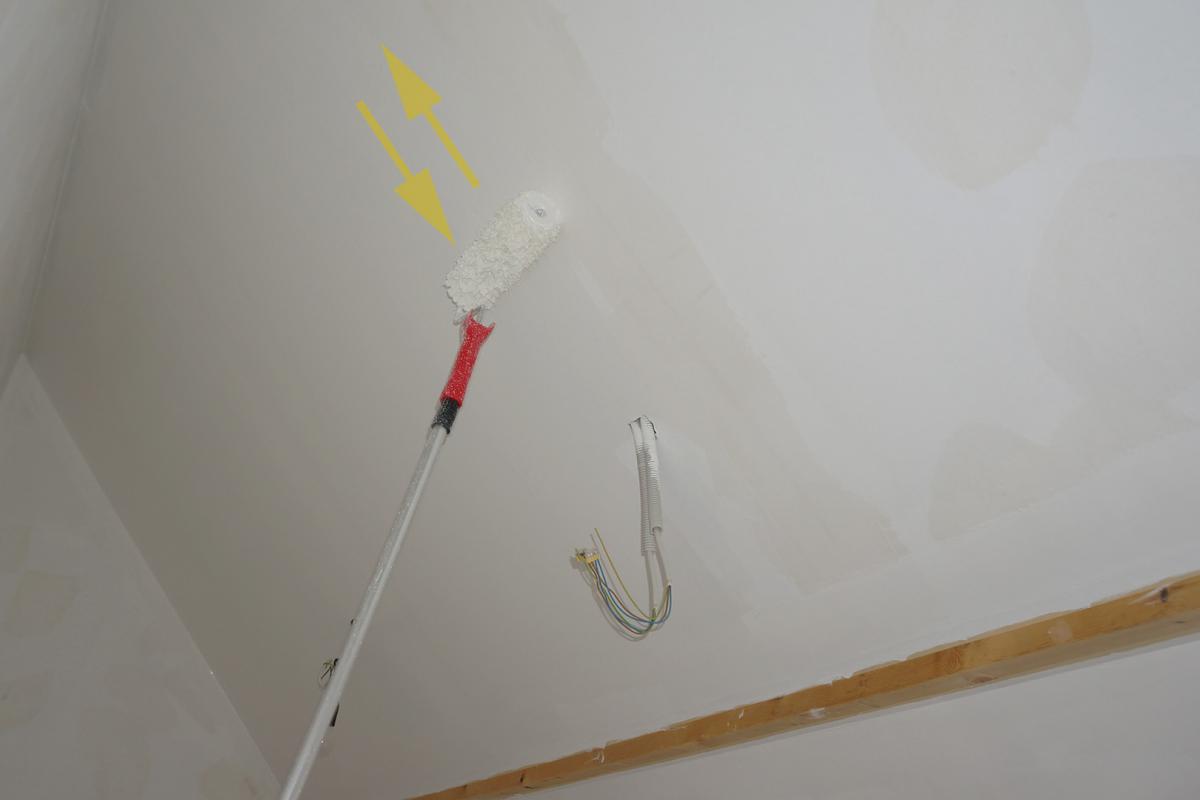 Gipskarton Streichen Trockenbaufarbe Im Einsatz Anleitung Tipps Diybook De
