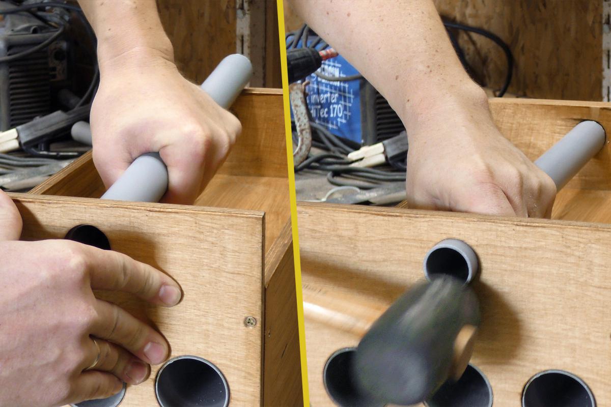 Werkzeugkiste Selber Bauen Die Gewindestangen Box Anleitung Diybook De