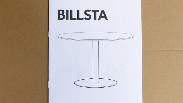 Ikea Billsta Aufbauanleitung