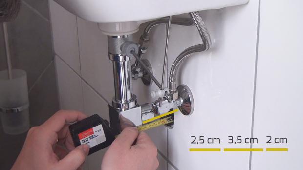 Siphon montieren: Undichten Flaschensiphon austauschen - Anleitung