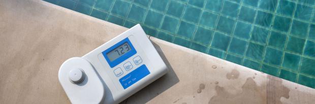 Testgerät für pH-Wert des Pools