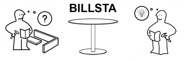 Ikea Billsta Aufbauanleitung - Headerbild