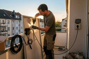 Wie installierst du eine Plug-and-Play-Solarlösung?