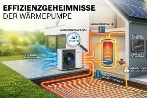 Effizienzgeheimnisse der Wärmepumpe