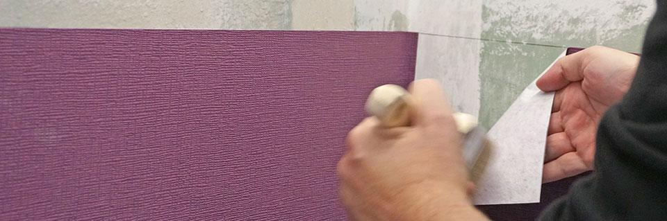 Innenecken Tapezieren Anleitung Tipps Vom Maler Tapezieren Diybook De