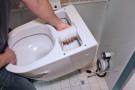 Toilette einbauen: Aquaclean Sela Stand-WC