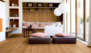 Eiche gebürstet weiße Lava