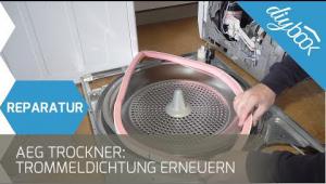 Embedded thumbnail for AEG Trockner: Trommeldichtung tauschen