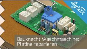 Embedded thumbnail for Bauknecht Waschmaschine: Platine reparieren