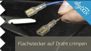 Embedded thumbnail for Flachstecker und Flachsteckhülsen crimpen