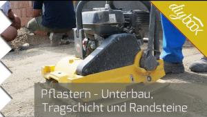 Embedded thumbnail for Der Pflasterunterbau: Tragschicht und Randsteine