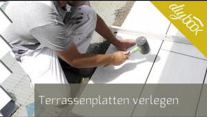 Embedded thumbnail for Terrassenplatten verlegen