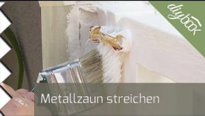 Embedded thumbnail for Metallzaun streichen