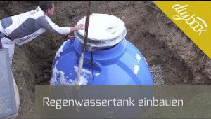Embedded thumbnail for Regenwassertank einbauen: Der Erdtank für den Garten