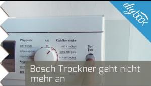 Embedded thumbnail for Bosch Trockner geht nicht mehr an