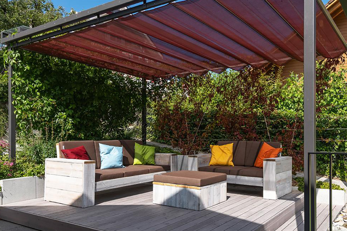 Loungemöbel selbst bauen So geht es Außenbereich Schritt für